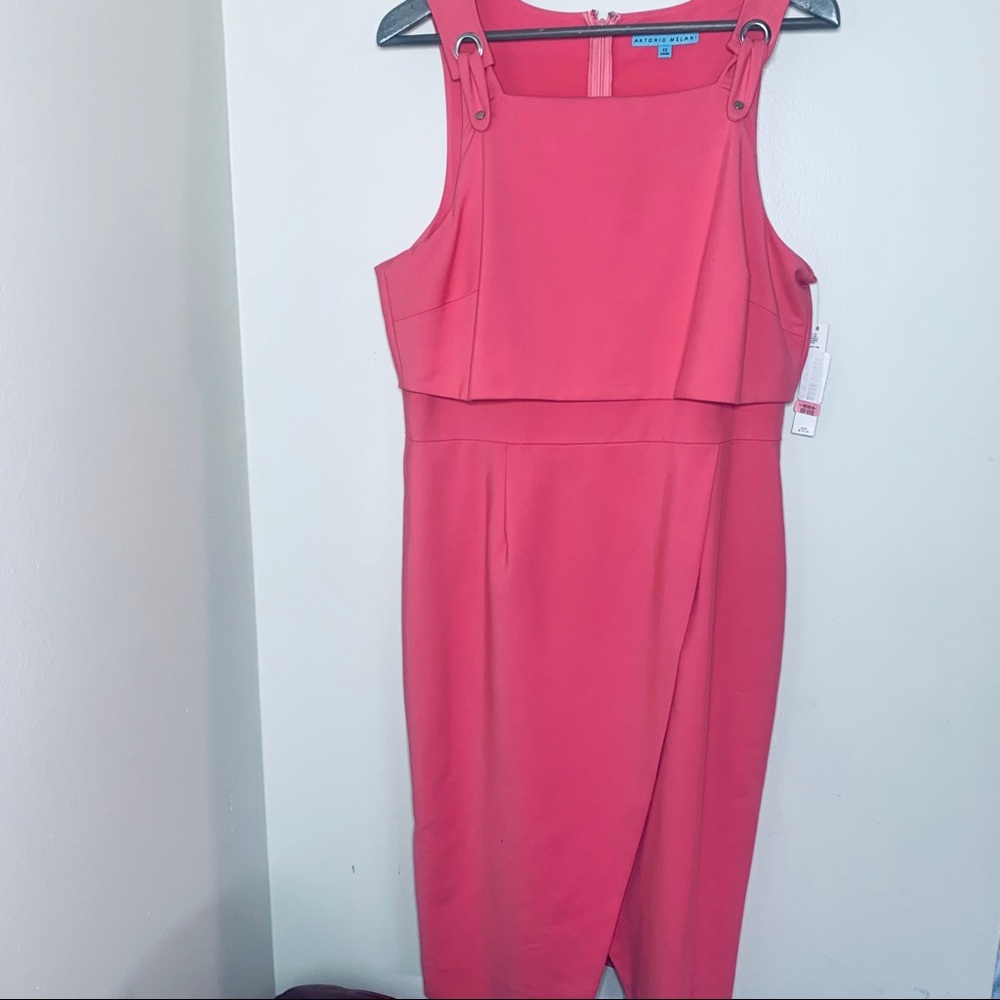 NWT Candy Pink Pencil Dress sz12